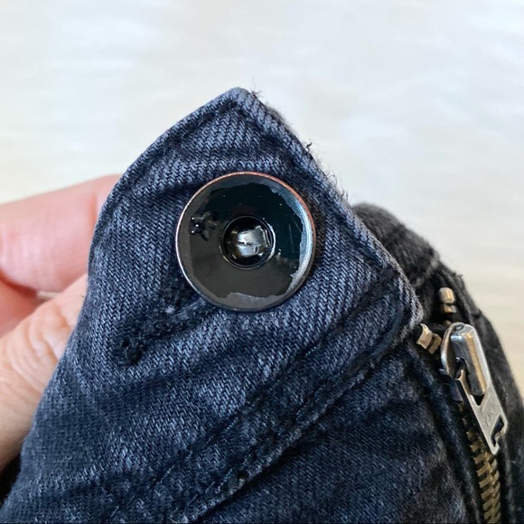 Black ASOS High Waist Jeans - Picture 5 of 5